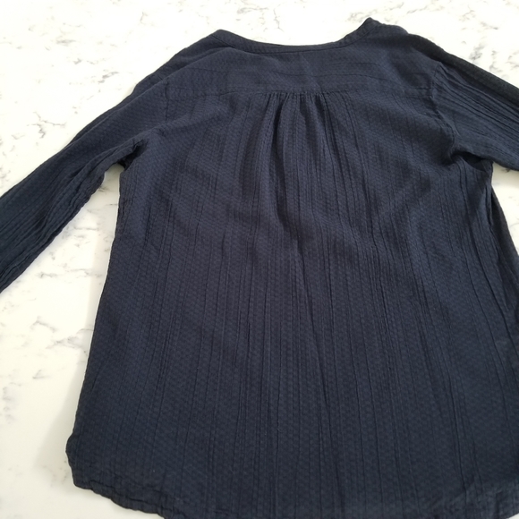 Navy Eddie Bauer Top - Worn Once - Sz Large - Picture 11 of 11
